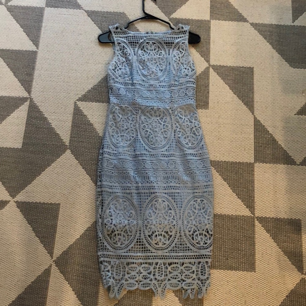 Lace MIDI Dress from Revolve
